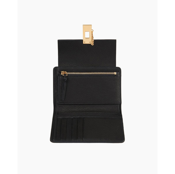 2016-17秋冬新作 クロエ財布スーパーコピー CHLOE  新作 DREW☆コンパクト感が人気 レザー折りたたみ財布 3P0806-944-001